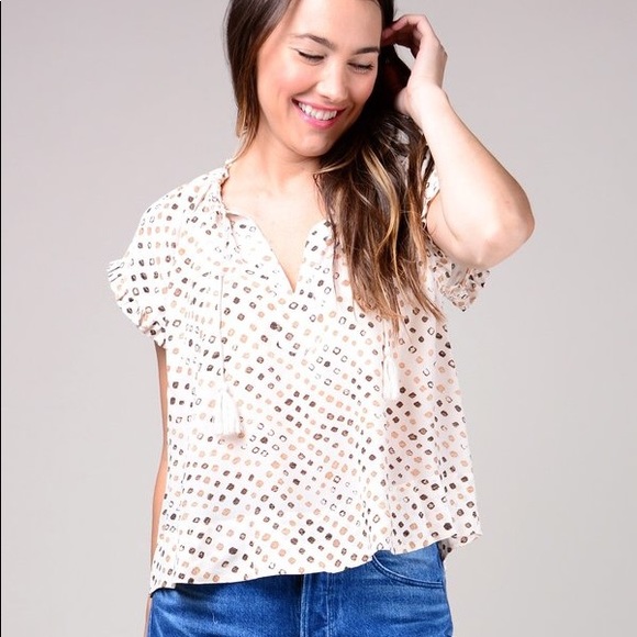 Ulla Johnson Tops - NWOT ULLA JOHNSON DJUNA TOP - SAF SAFARI- 2